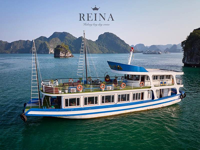 Reina Cruise - Halong Bay - 1 Day Cruise 