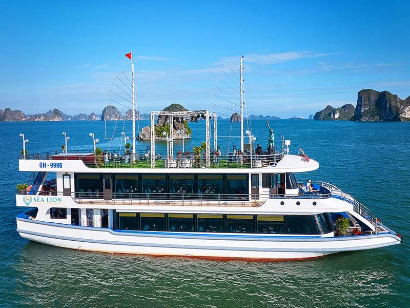 Sea Lion Cruise - Halong Bay - 1 Day Cruise 