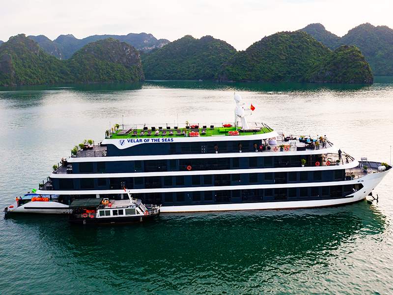 Velar Of The Seas Cruise - Halong Bay & Lan Ha Bay - 3 Days 2 Nights 