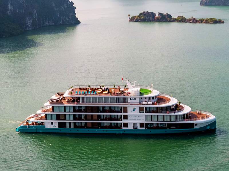 Capella Cruise - Halong Bay & Lan Ha Bay - 2 Days 1 Night