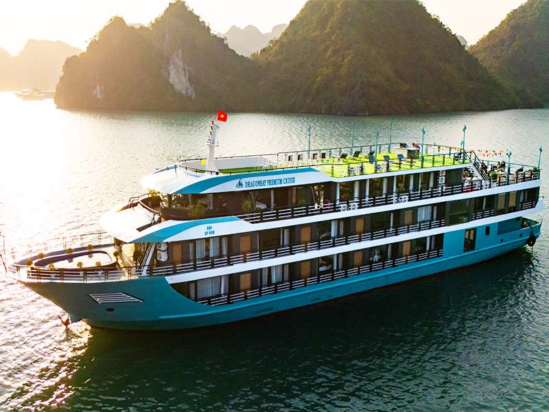 Dragon Bay Premium Cruise - Halong Bay & Lan Ha Bay - 2 Days 1 Night