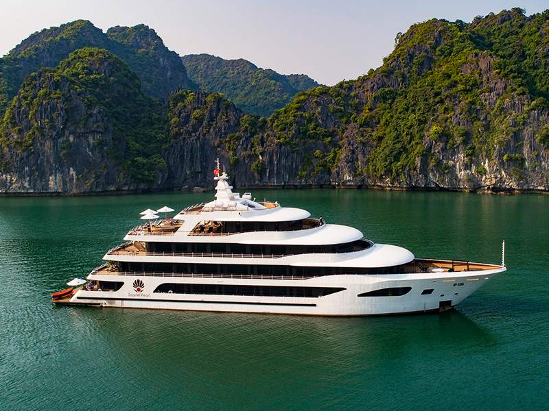 Scarlet Pearl Cruise - Halong Bay & Lan Ha Bay - 2 Days 1 Night