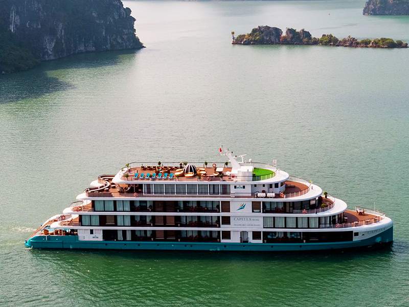 Capella Cruise - Halong Bay & Lan Ha Bay - 3 Days 2 Nights