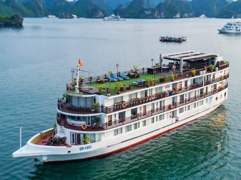 Amanda Halong Cruise - Halong Bay & Lan Ha Bay - 3 Days 2 Nights