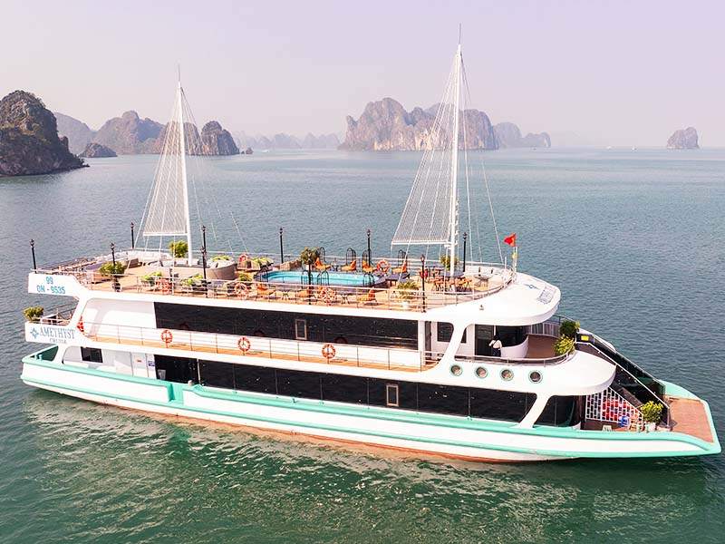 Amethyst Cruise - Halong Bay - 1 Day Cruise 