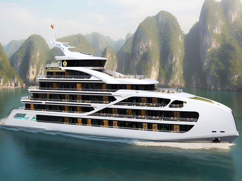 Diana Cruise - Halong Bay & Lan Ha Bay - 2 Days 1 Night