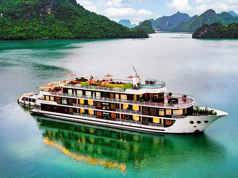 Dora Cruise - Halong Bay & Lan Ha Bay - 2 Days 1 Night