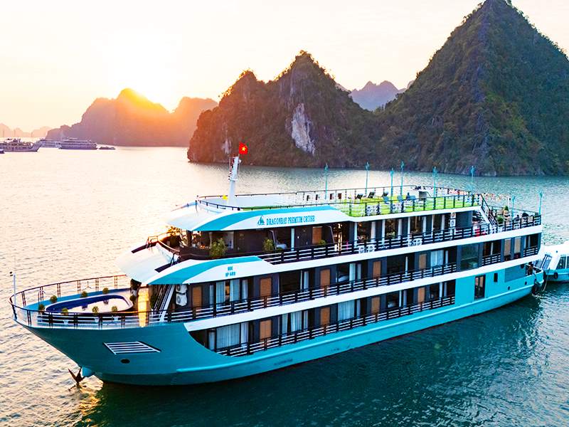 Dragon Bay Premium Cruise - Halong Bay & Lan Ha Bay - 3 Days 2 Nights