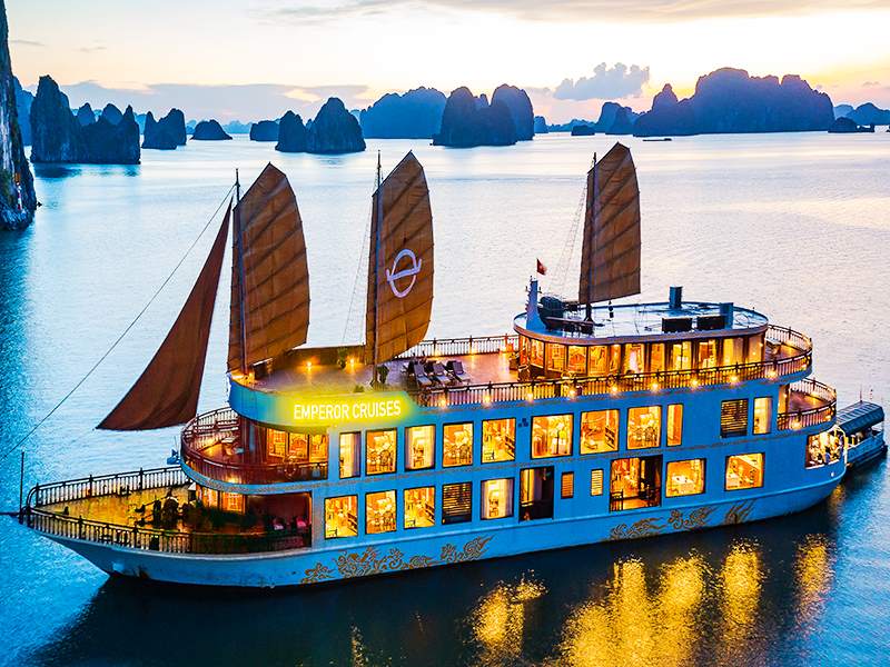 Emperor Cruises - Halong Bay 2 Days 1 Night