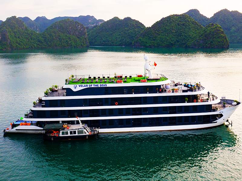 Velar Of The Seas Cruise - Halong Bay & Lan Ha Bay - 2 Days 1 Night 