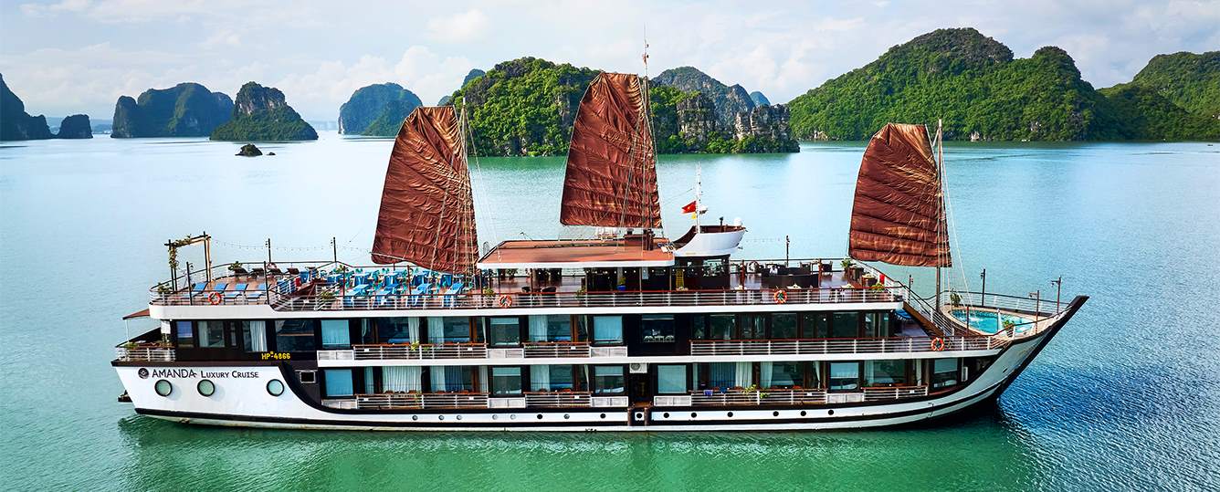 Amanda Luxury Cruise - Halong Bay & Lan Ha Bay - 2 Days 1 Night