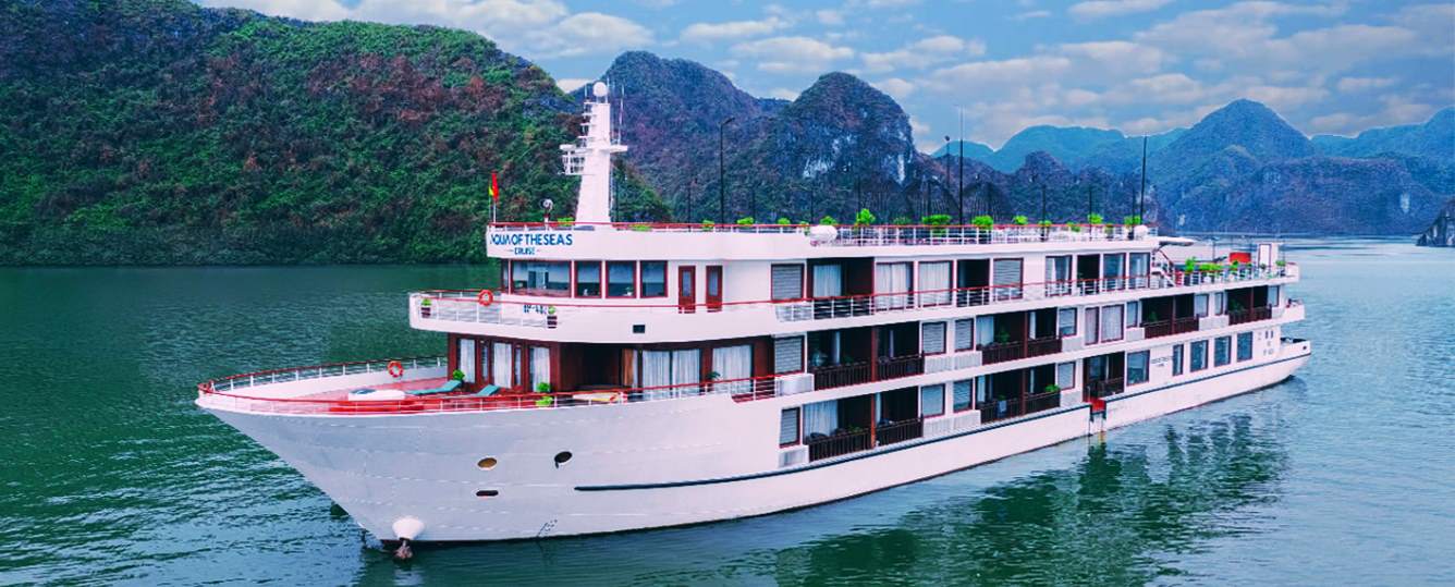 Aqua Of The Seas Cruise - Halong Bay Halong Bay & Lan Ha Bay - 3 Days 2 Nights