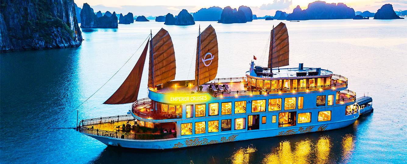 Emperor Cruises - Halong Bay & Lan Ha Bay - 3 Days 2 Nights