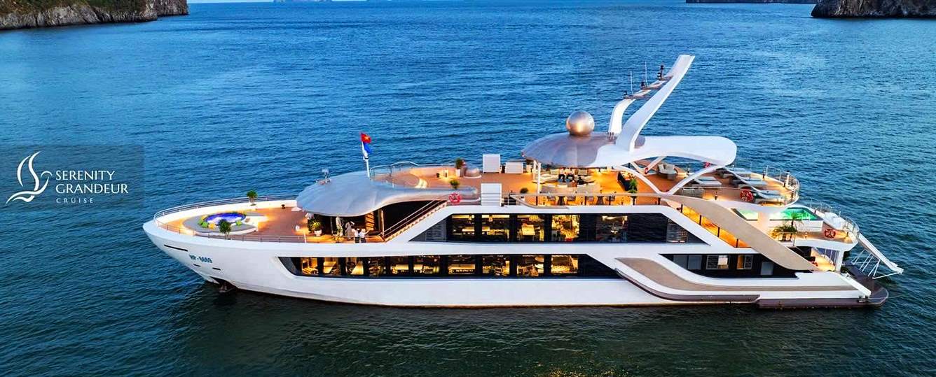 Serenity Grandeur Cruise - Halong Bay - 1 Day Cruise 