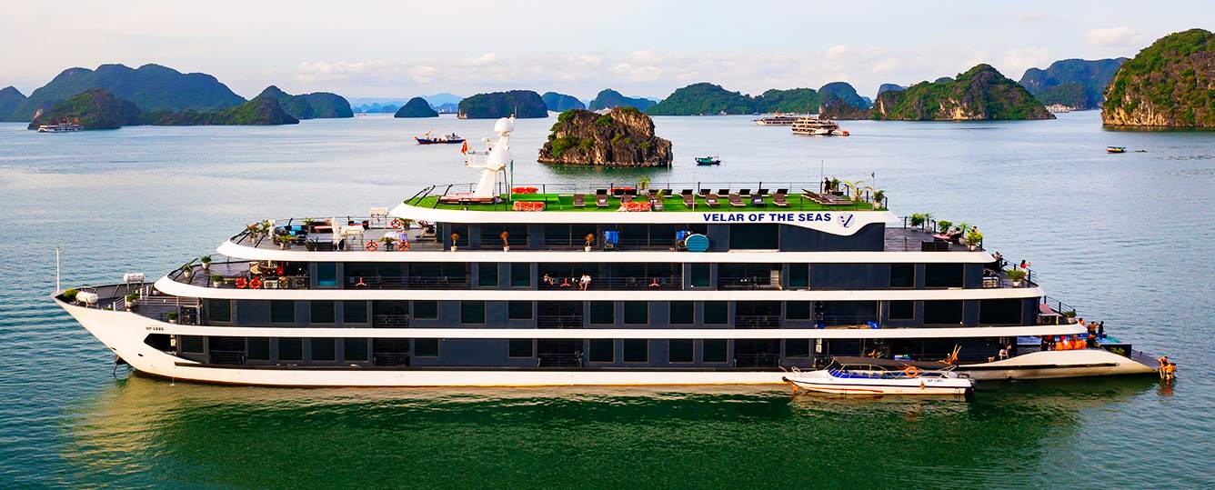 Velar Of The Seas Cruise - Halong Bay & Lan Ha Bay - 3 Days 2 Nights 