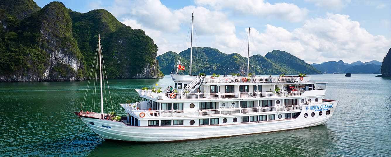 Hera Classic Boutique Cruise - Halong Bay - 3 Days 2 Nights