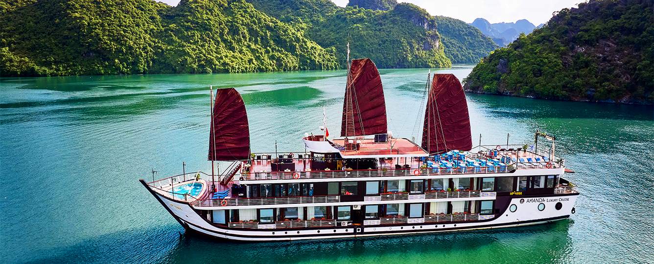 Amanda Luxury Cruise - Halong Bay & Lan Ha Bay - 3 Days 2 Nights