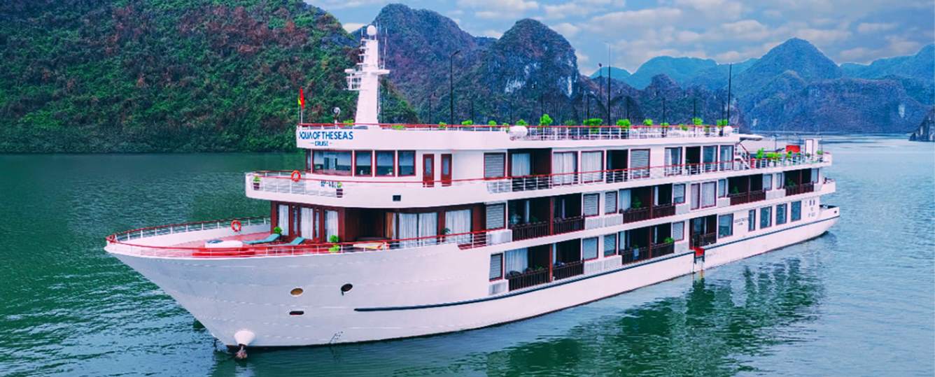 Aqua Of The Seas Cruise - Halong Bay & Lan Ha Bay - 2 Days 1 Night