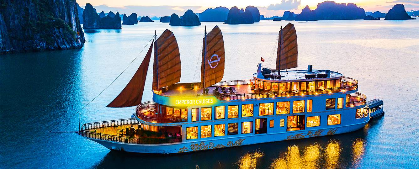 Emperor Cruises - Halong Bay 2 Days 1 Night