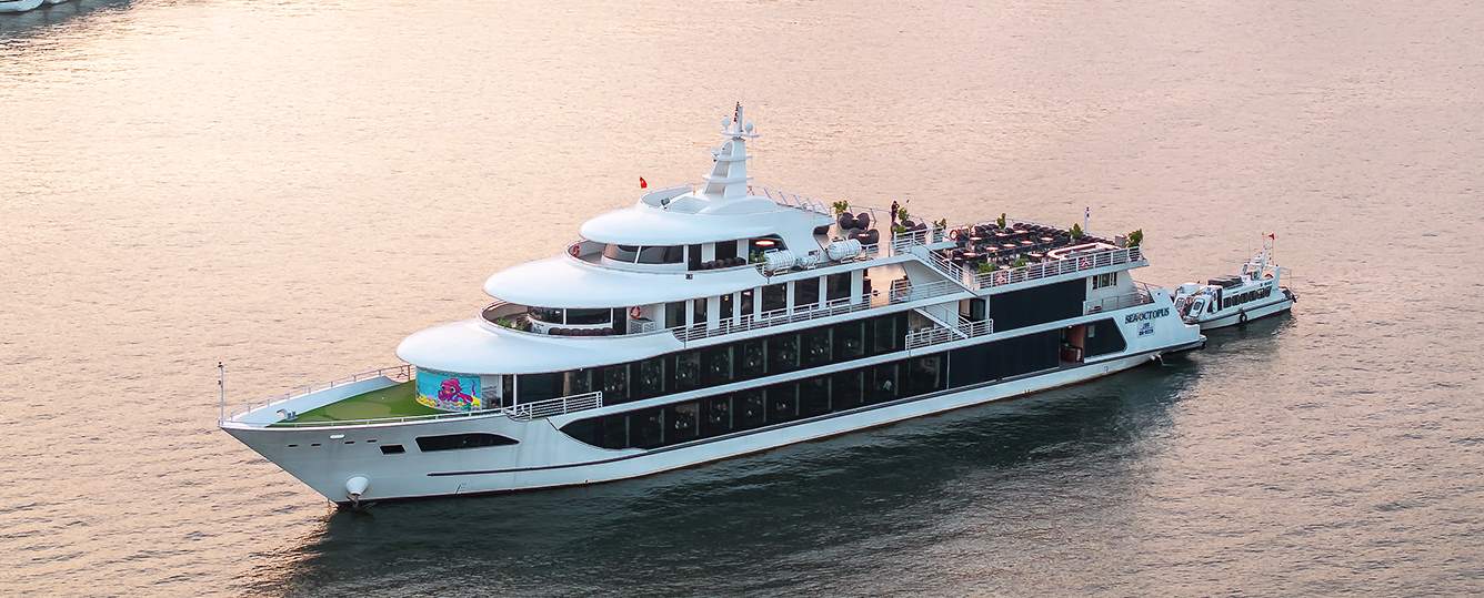 Sea Octopus Cruise - Halong Bay - 1 Day Cruise 