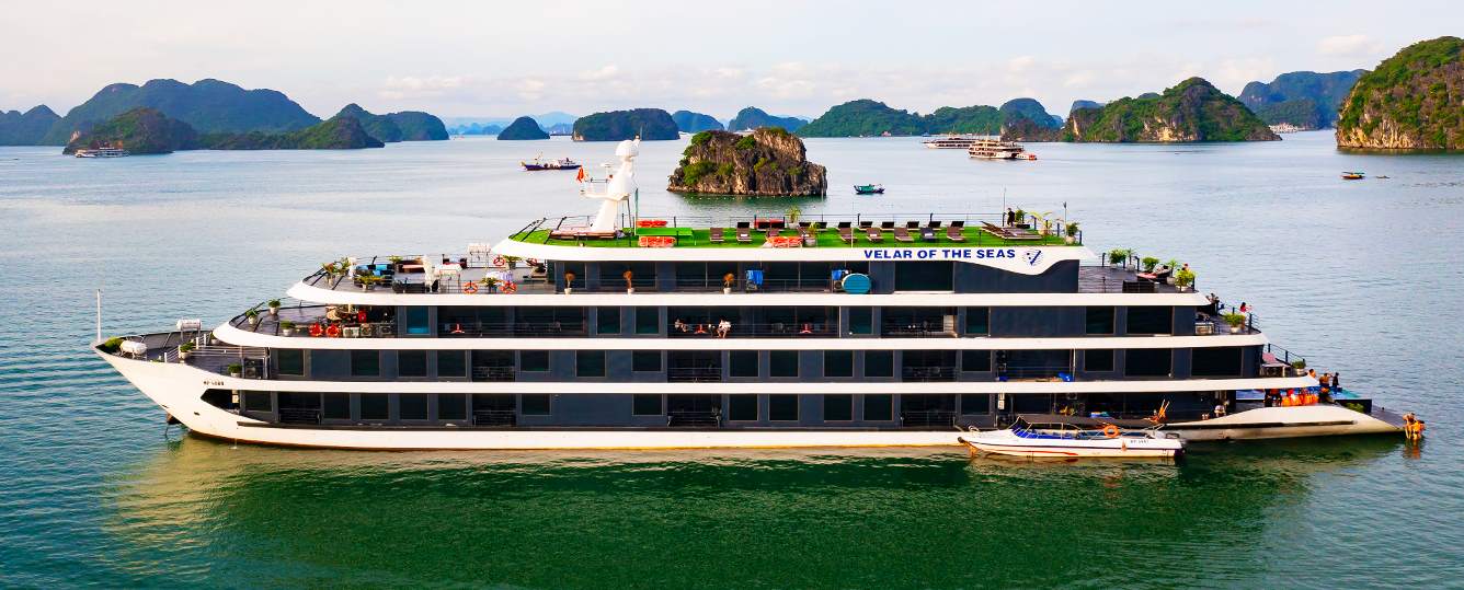 Velar Of The Seas Cruise - Halong Bay & Lan Ha Bay - 2 Days 1 Night 
